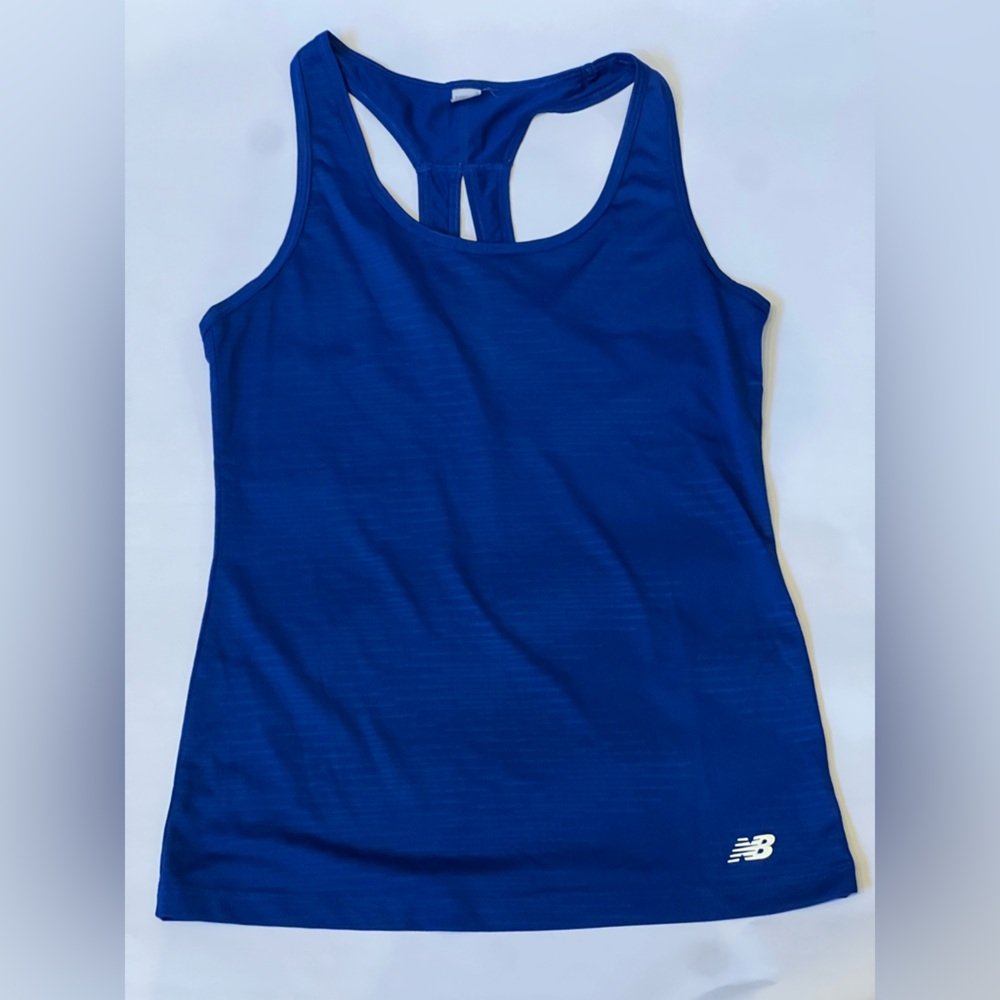 Blue New Balance tank top